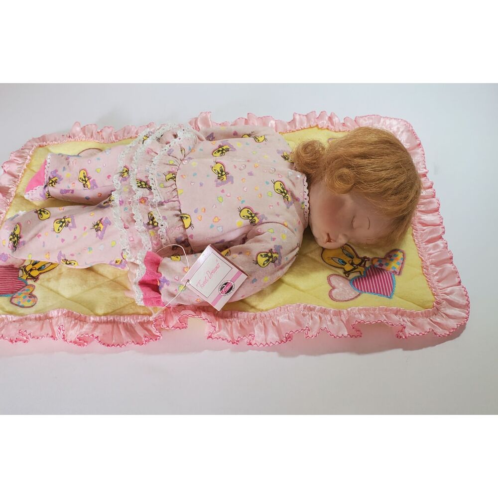 Vintage Tweet Dreams Doll Ashton Drake Galleries 1997 Porcelain Head Soft Body